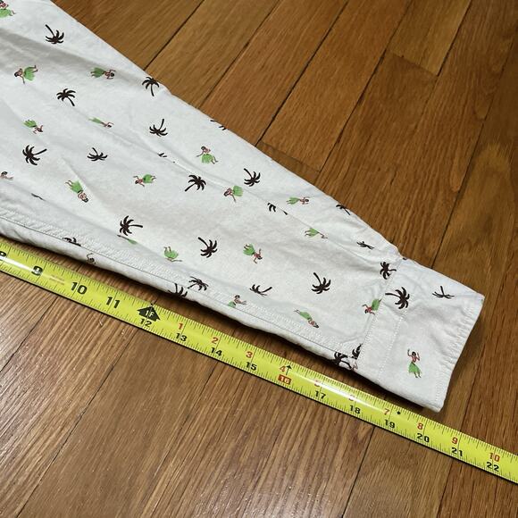 Sun Surf Long Sleeve Hula Girl Aloha Print AOP Cotton Large Shirt Made In Japan - Picture 6 of 11